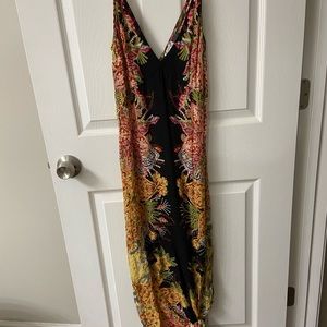 Free people floral maxi dress